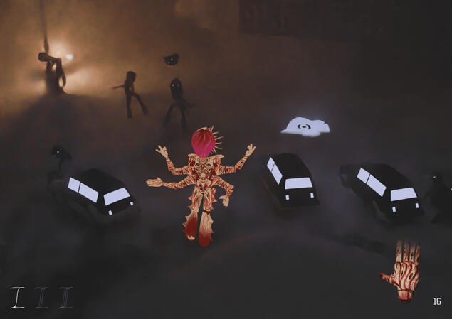 Screenshot of one of the phases of the game